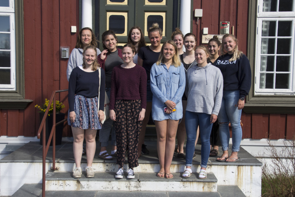 En engasjert gjeng har hatt bærekraft som valgfag det siste året. Foto: Anita Hatlen