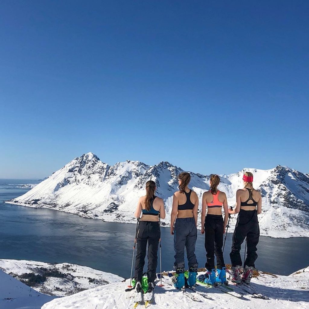 ski fjell Lofoten Foto Anton Stubberud