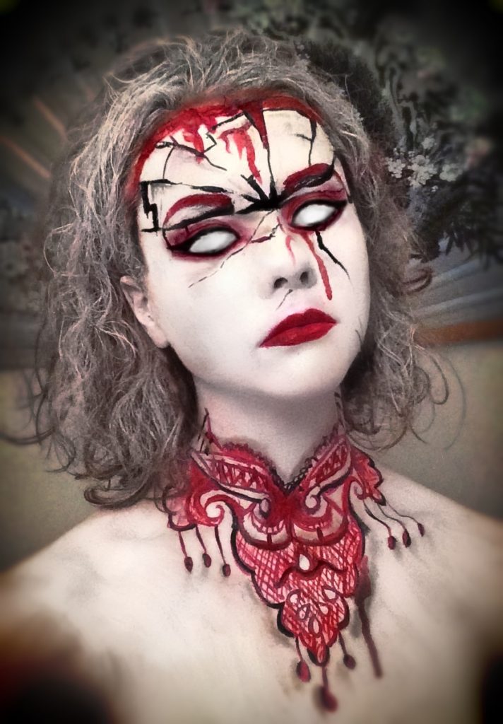 Halloween, Bloody Mary, Cosplay, effektsminke, Namdals folkehøgskole