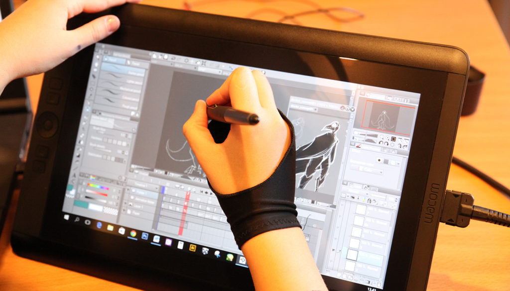 Game Art tegning folkehøgskole
