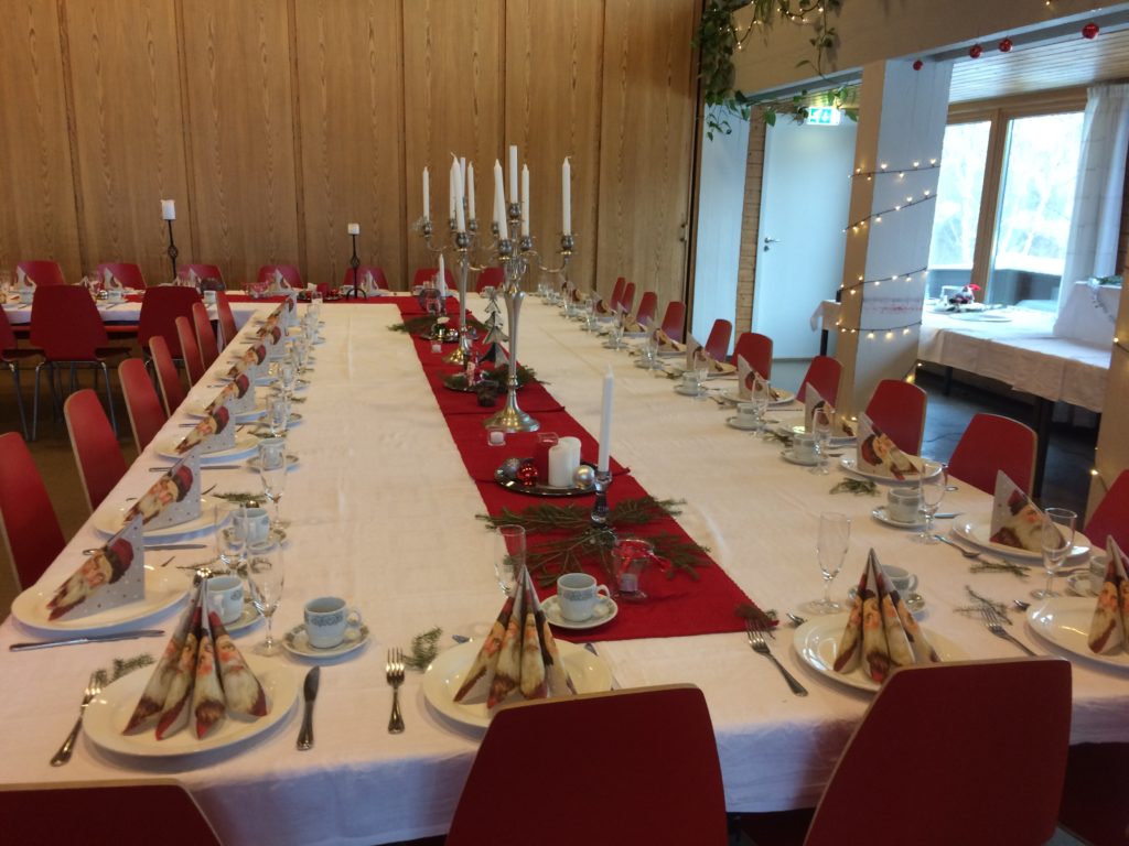 Langbord julaften Seljord folkehøgskule