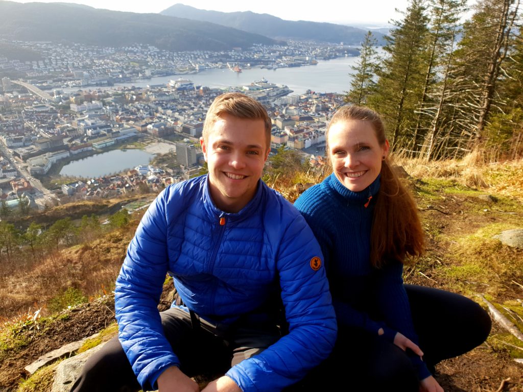 Alexander Kvalheim Kathrine Kvalheim Osnes Fløyen Bergen