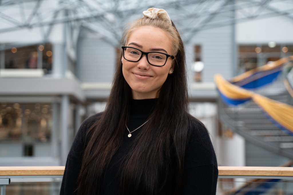 Marie Trøstheim portrett BI-student