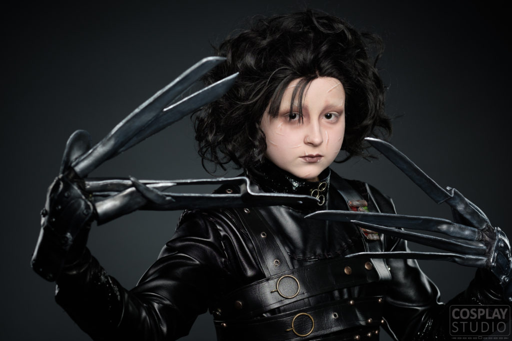 Edward Scissorhands cosplay Hardanger folkehøgskule
