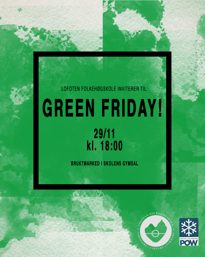 Green friday Lofoten folkehøgskole