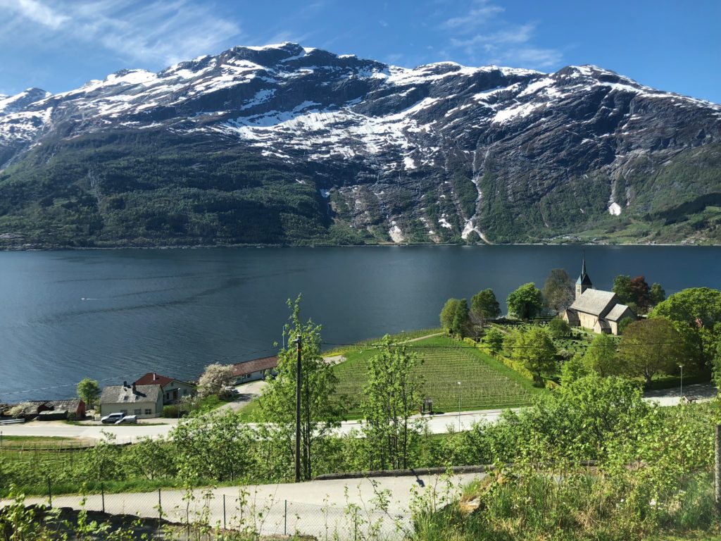 utsikt Hardanger folkehøgskule