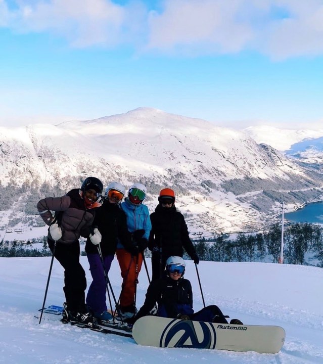 vinter skitrekk Sunnfjord folkehøgskule