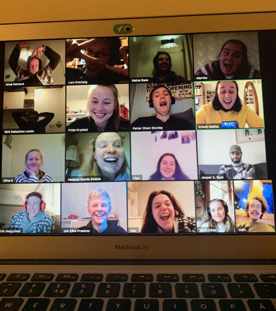 Skjermbilde videochat