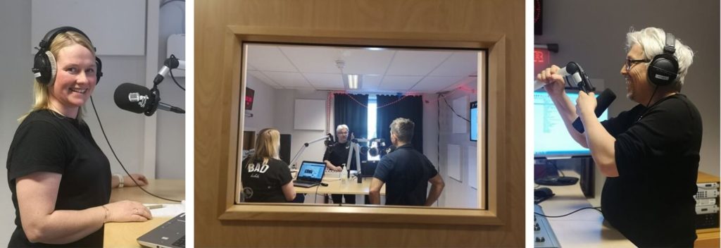 radiostudio innspilling Skjeberg folkehøyskole