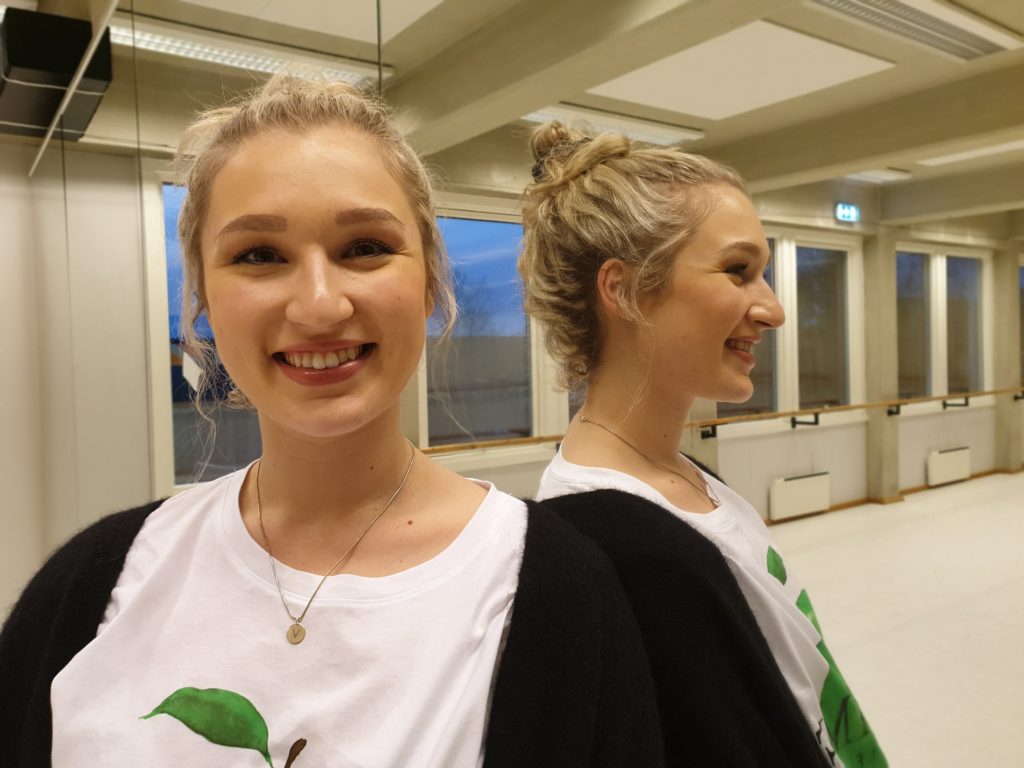 Vibeke Vigdal Øren, portrett, dansesal, speilbilde