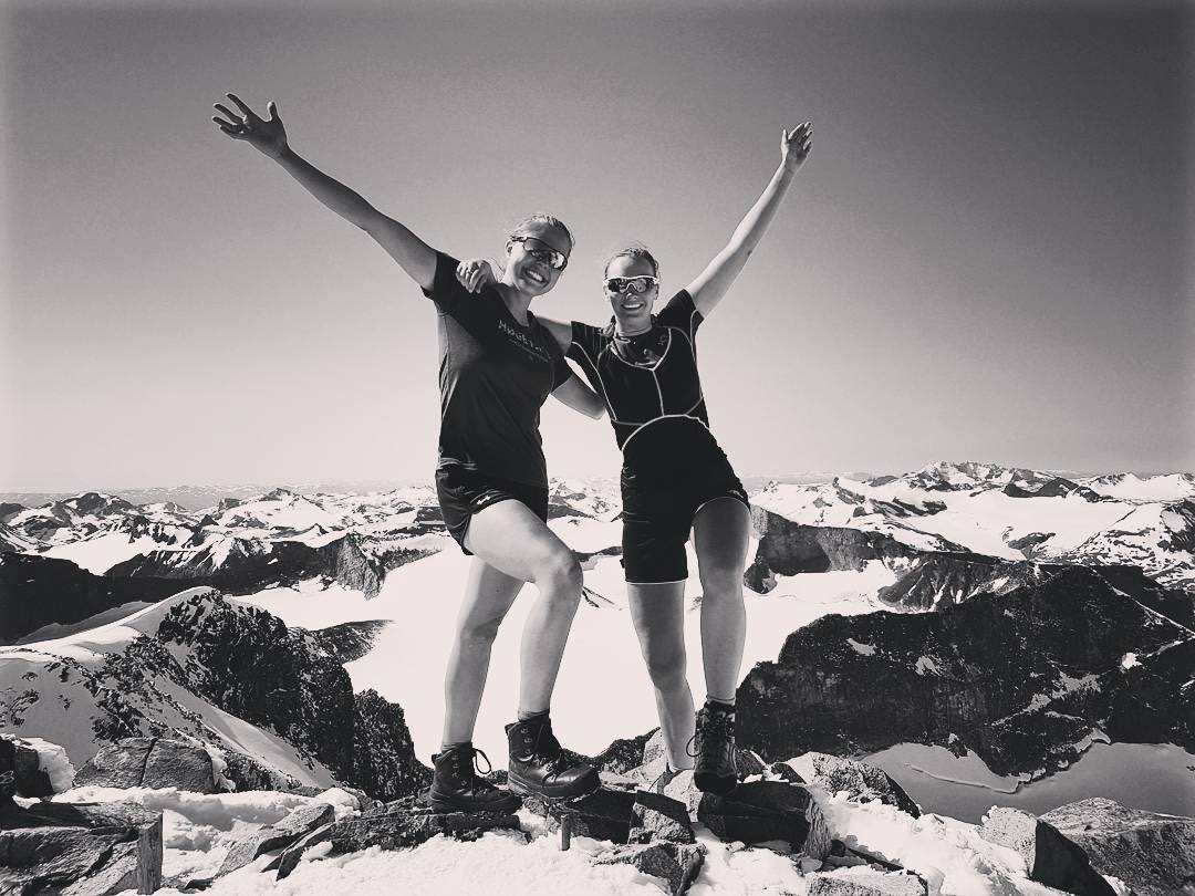 Elise på fjelltur
