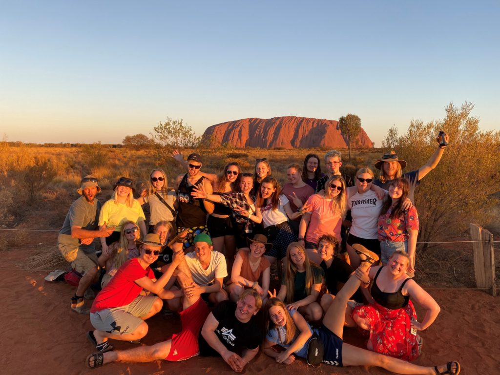 klassebilde, Australia, ute